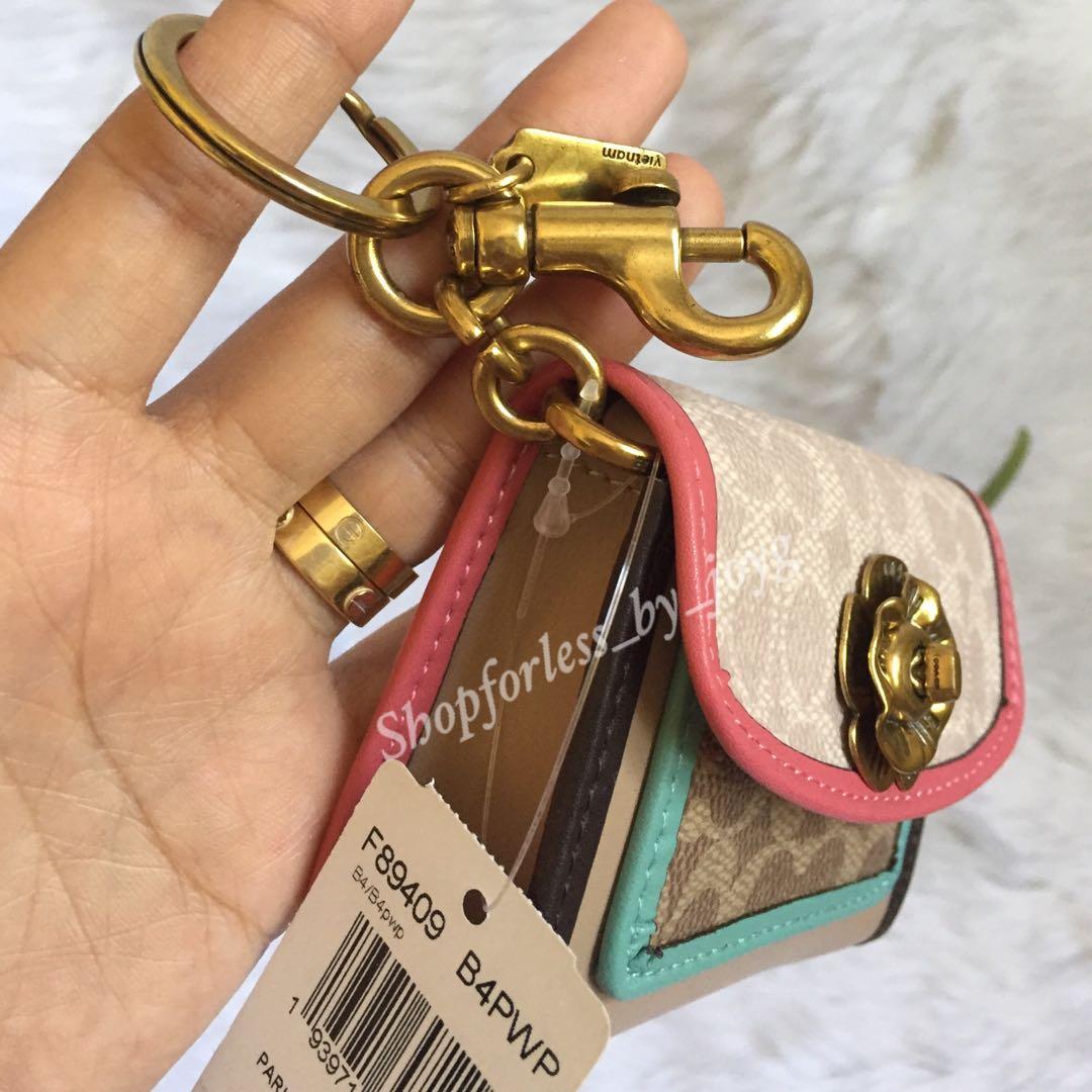 Coach parker coinpurse bag charm michael kors mk tory kate spade Women s Fashion Bags Wallets Wallets Card holders on Carousell