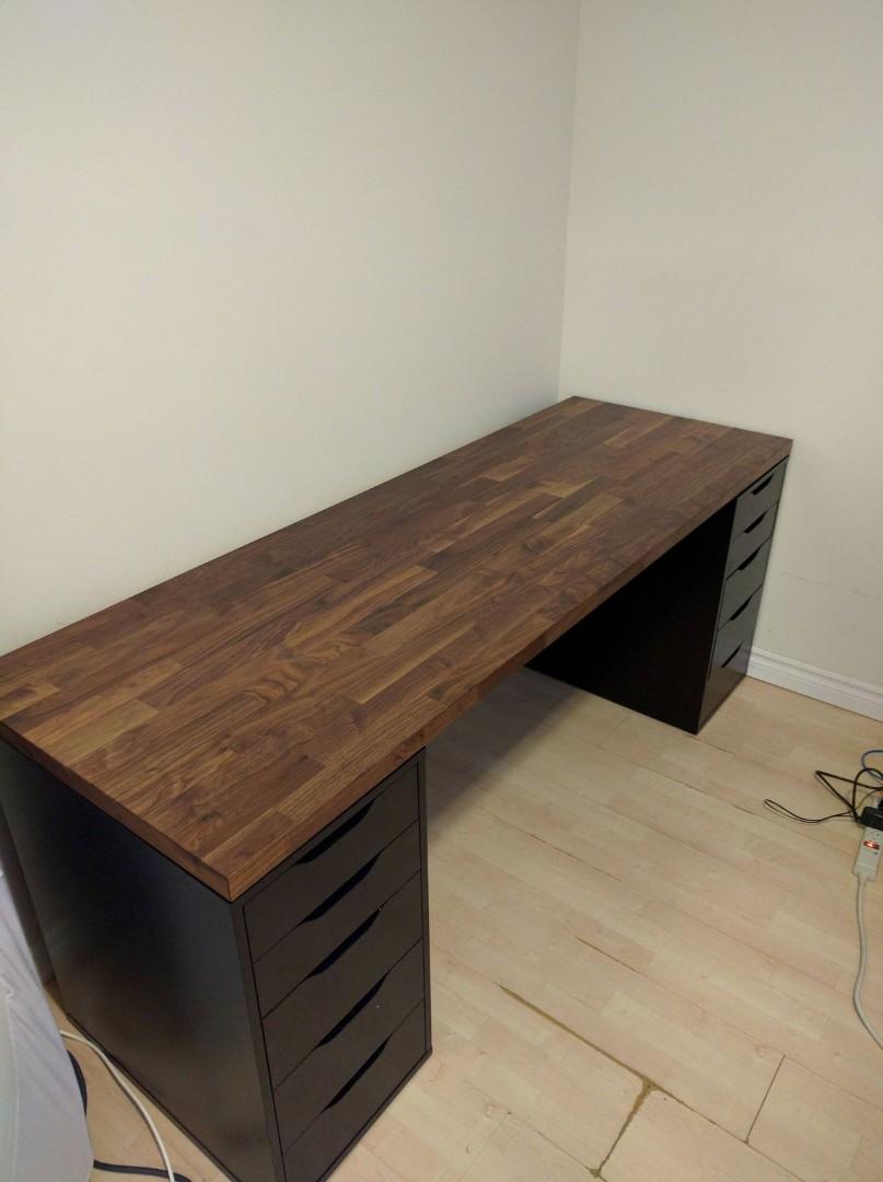 Computer desk, video gaming table, study desk, Furniture & Home Living
