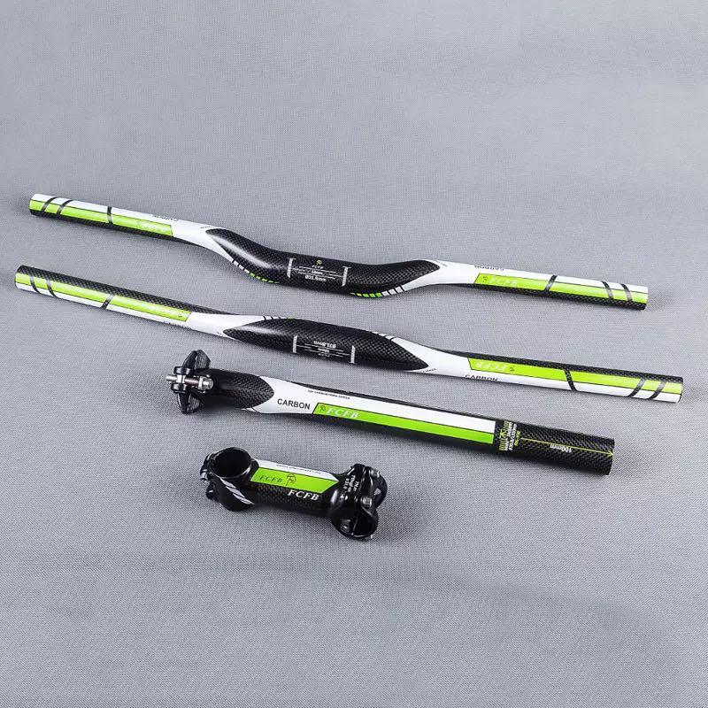 green mtb handlebars