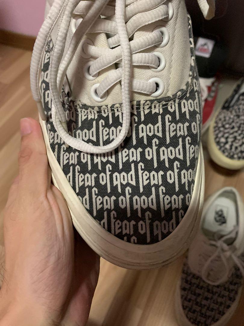 Fear of god vans v2 top