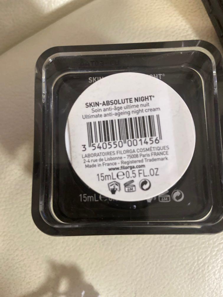 skin absolute night cream filorga
