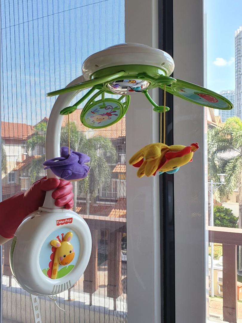 fisher price cot toy