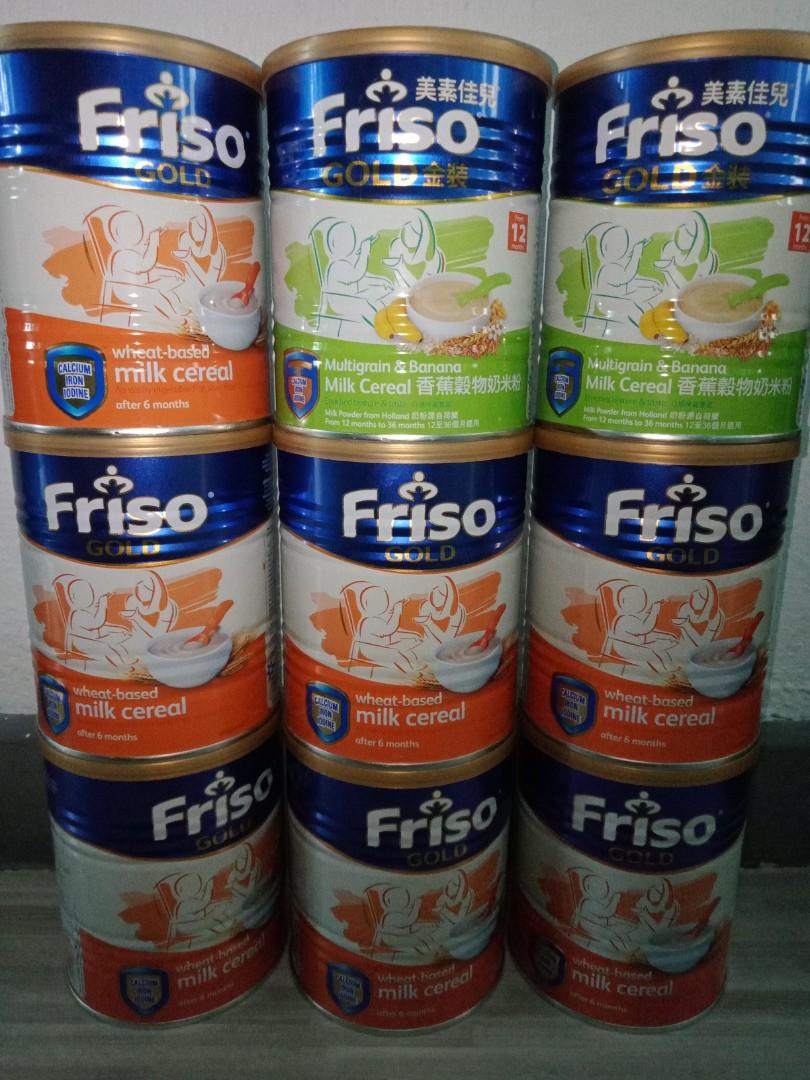 friso milk cereal