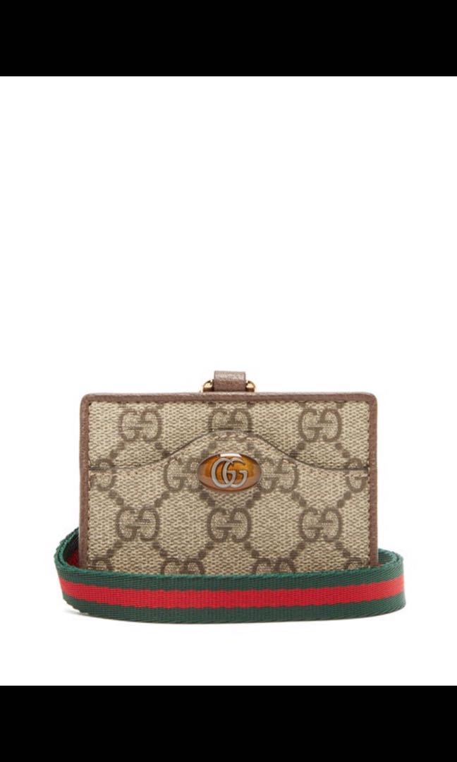 全新gucci證件橫向識別證帶 Moon 名牌精品 精品配件在旋轉拍賣