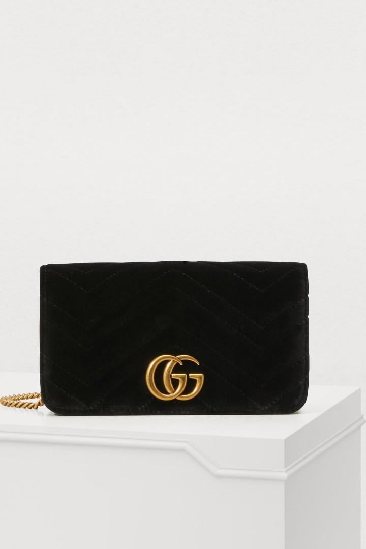 black velvet mini marmont 2.0 bag