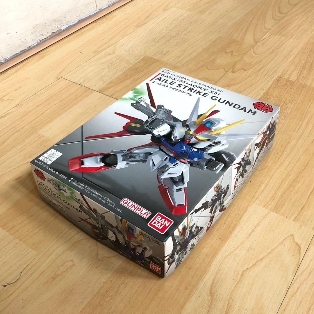 Gundam Sd Ex Standard Aile Strike Gundam Hobbies Toys Toys Games On Carousell