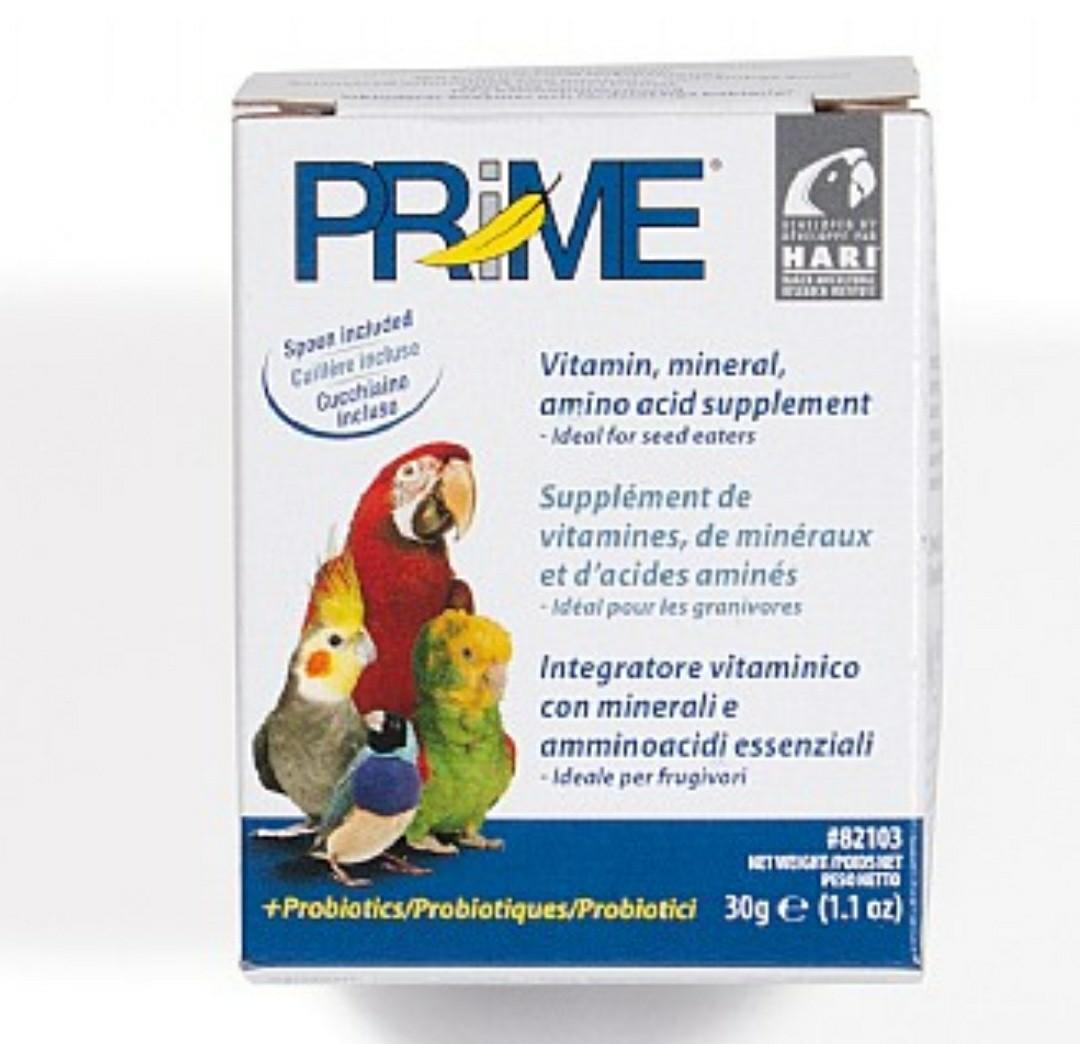 Hagen Hari Prime 30g Vitamin Mineral Amino Acid Supplement, Pet