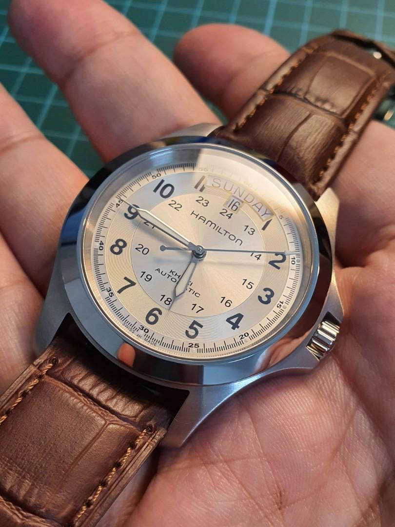 Hamilton Khaki King Champagne Dial LNIB Fullset Warranty