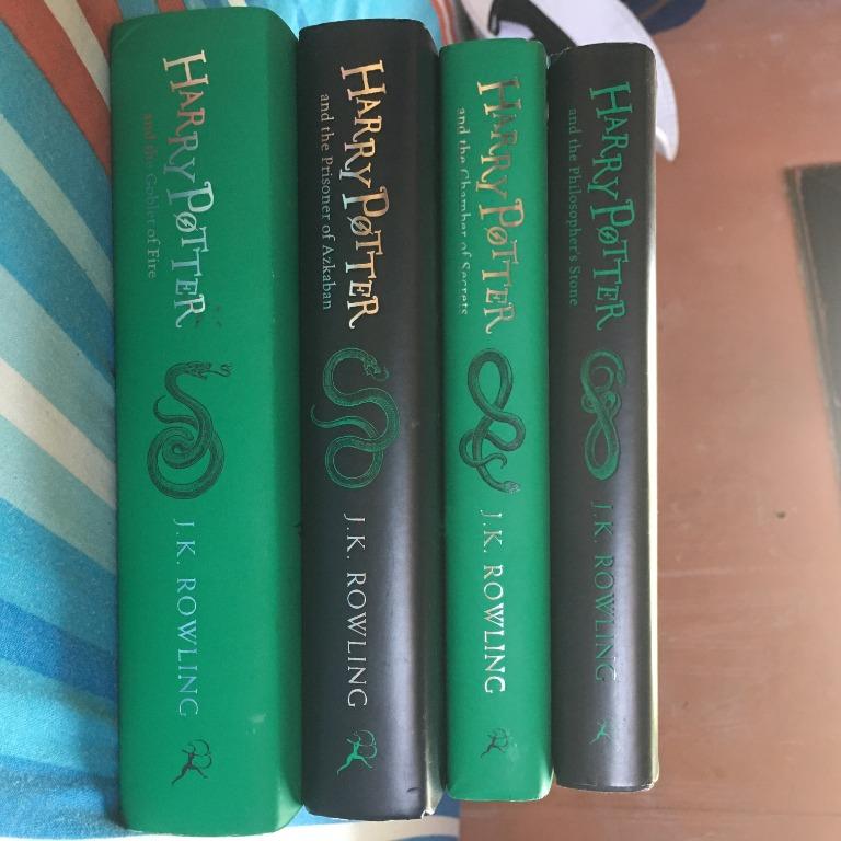 Slytherin edition harry potter book set best sale
