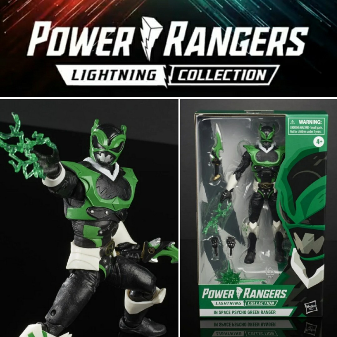 power rangers lightning collection in space psycho green ranger figure