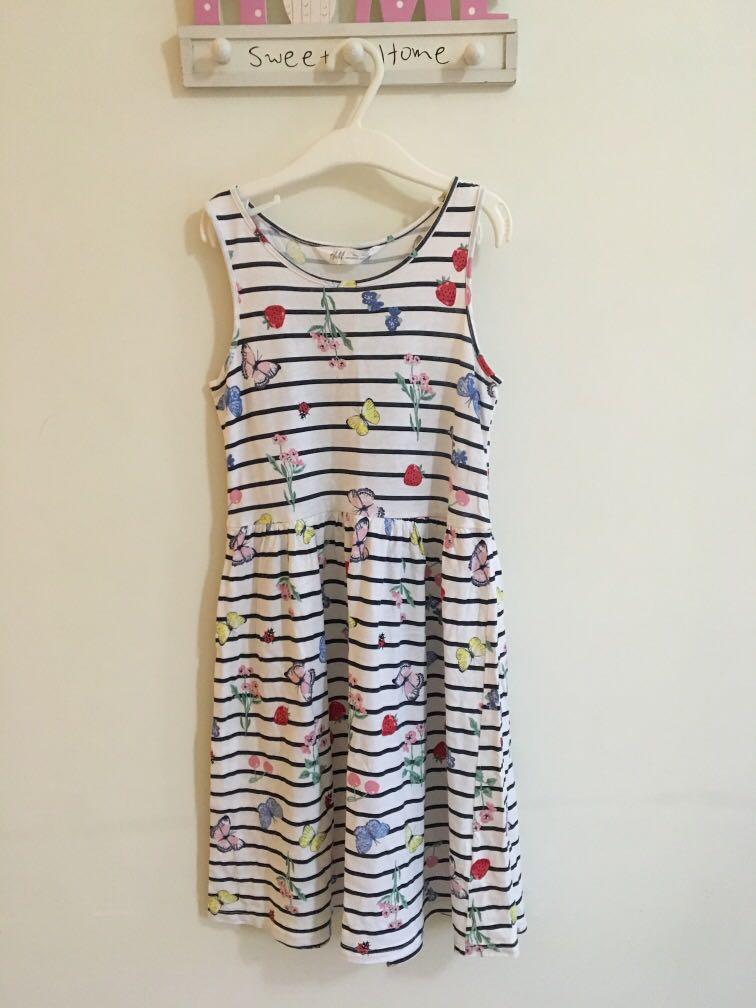 H M Girl Dress Babies Kids Girls Apparel 8 To 12 Years On Carousell