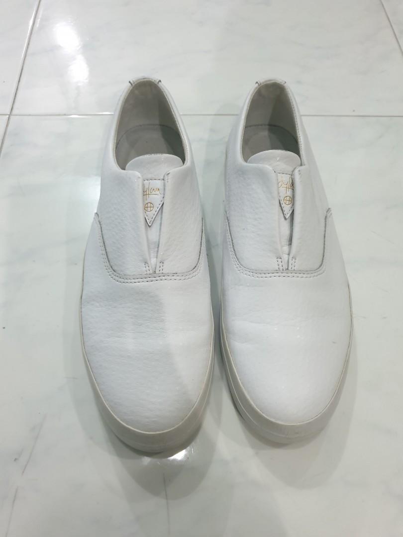 huf dylan slip on white