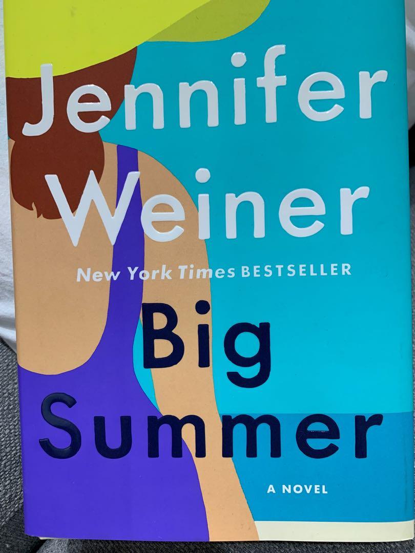 Jennifer Weiner Big Summer Hardcover Books Stationery Fiction On Carousell