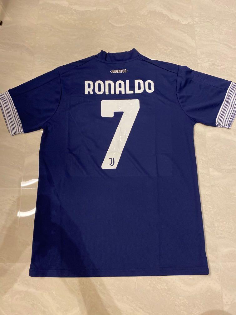 Ronaldo Juventus Blau Auswärts 20/21 