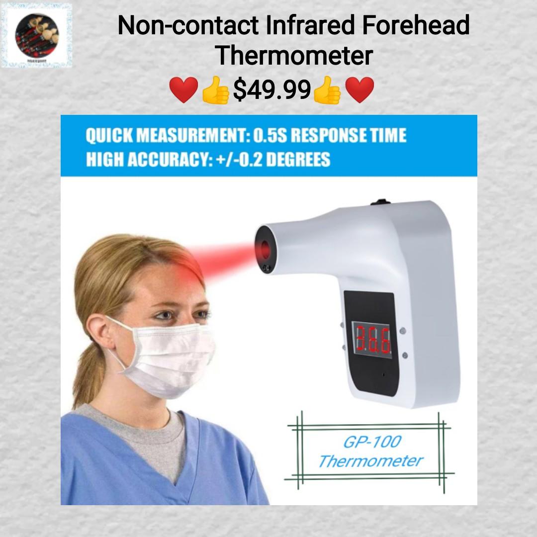 K3 K9 A8 Gp 100 Non Contact Infrared Forehead Thermometer 2m Stand Electronics Others On Carousell