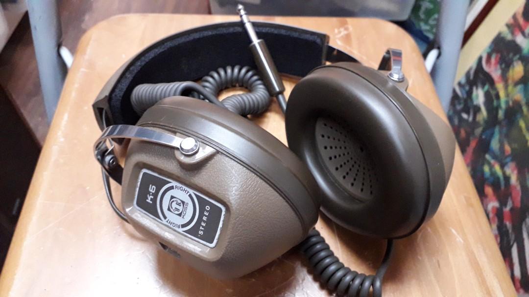 Koss K-6 Stereo Headphones gd working 