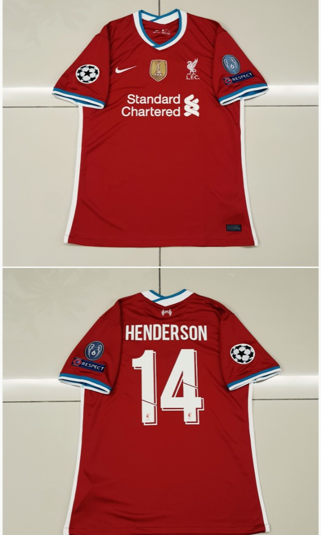 Liverpool top henderson jersey