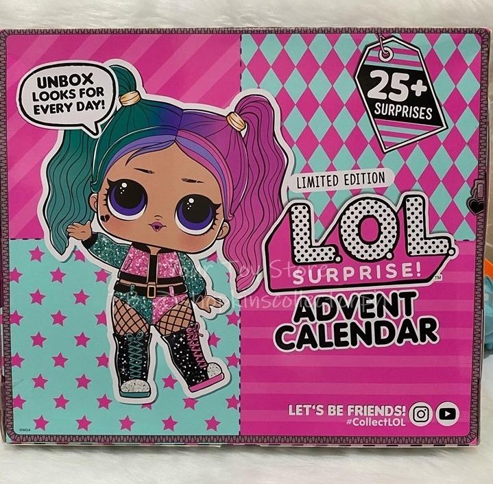 LOL Surprise 2023 Advent Calendar with Limited Edition Doll and 25+  Surprises