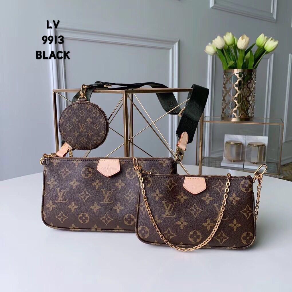 Louis Vuitton 3in1, Women's Fashion, Bags & Wallets, Purses & Pouches on  Carousell