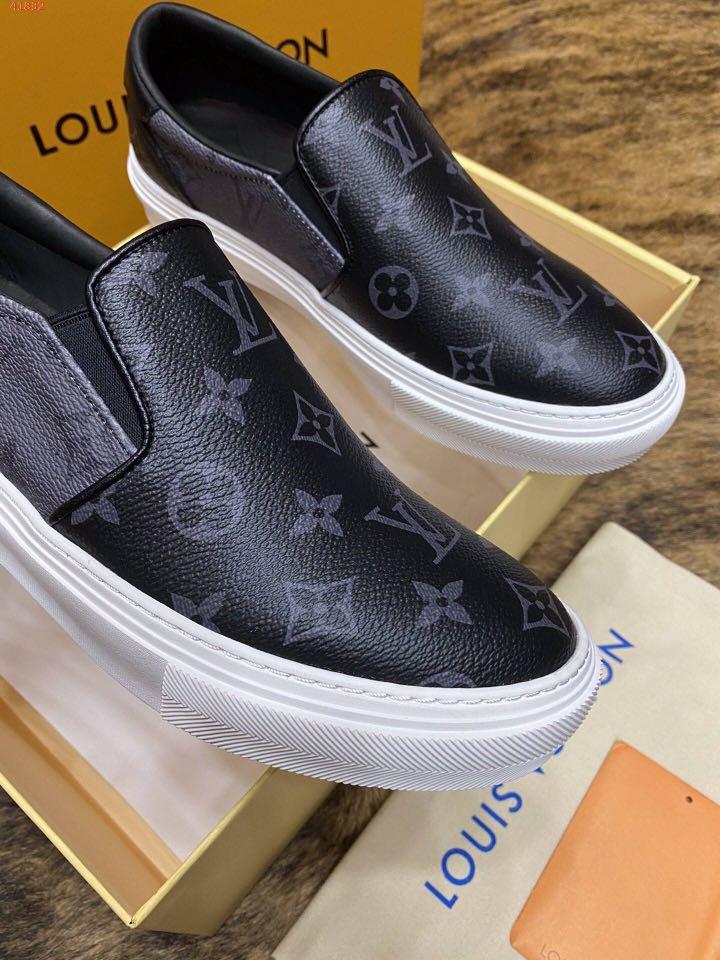 Lv slip on store sneakers
