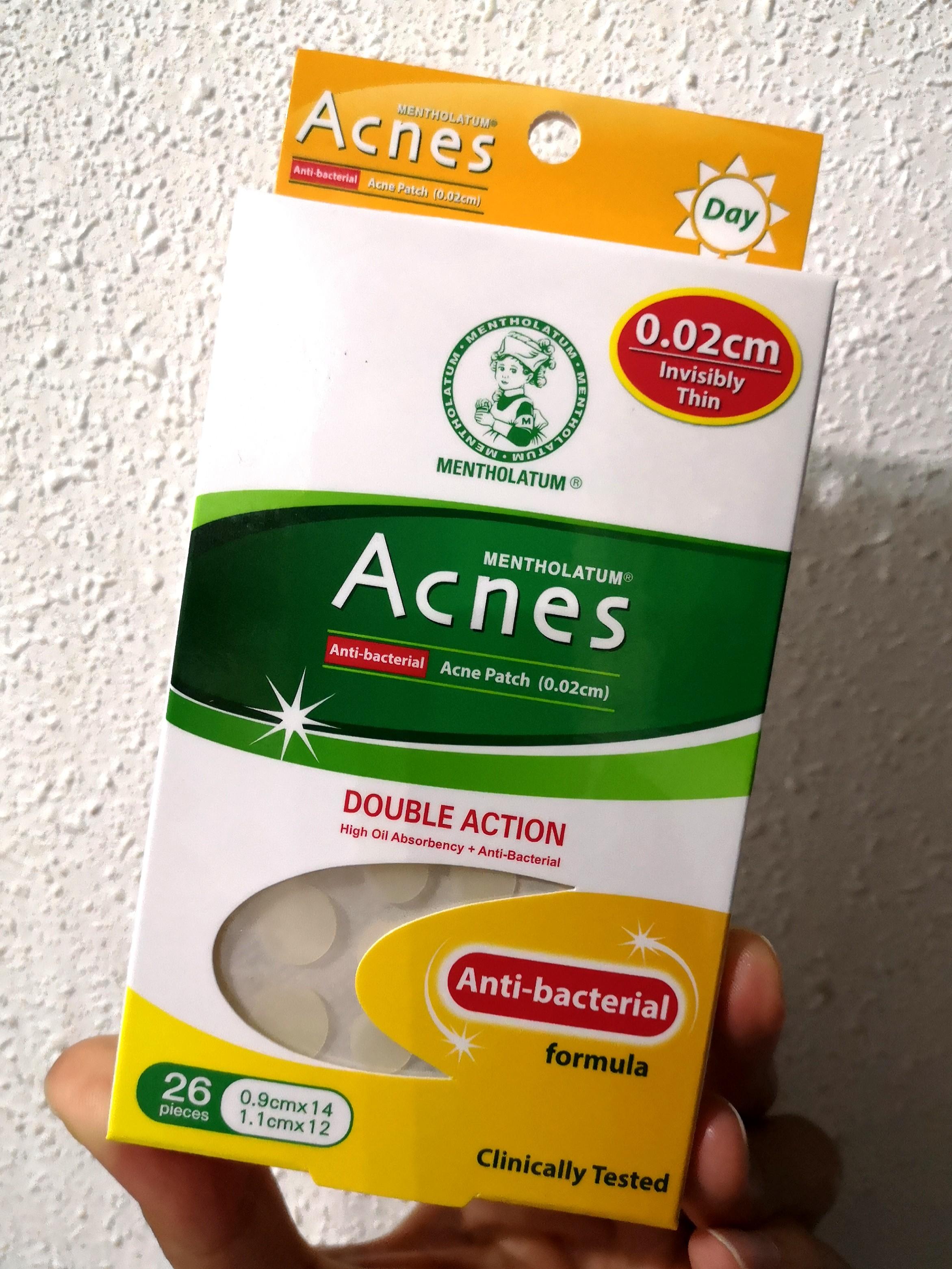 Mentholatum Acnes Anti Bacterial Acne Patch 0 02cm Cheaper Than Qoo10 Lazada Health Beauty Face Skin Care On Carousell