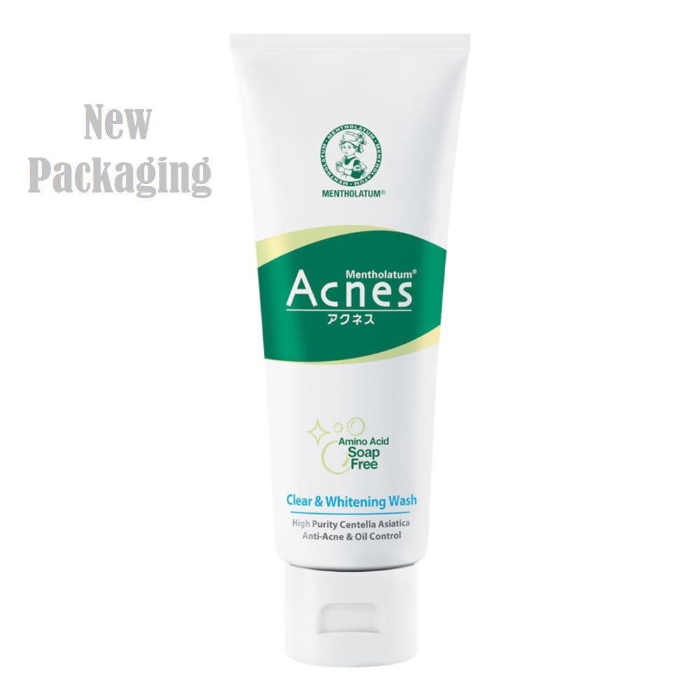 Mentholatum Acnes Face Wash 50g, Beauty & Personal Care, Face, Face Care on Carousell