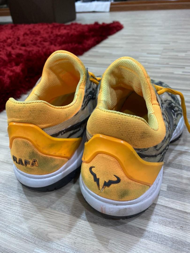 Nike zoom cage 3 yellow clearance