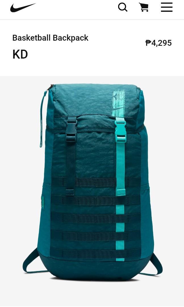 blue nike basketball backpack