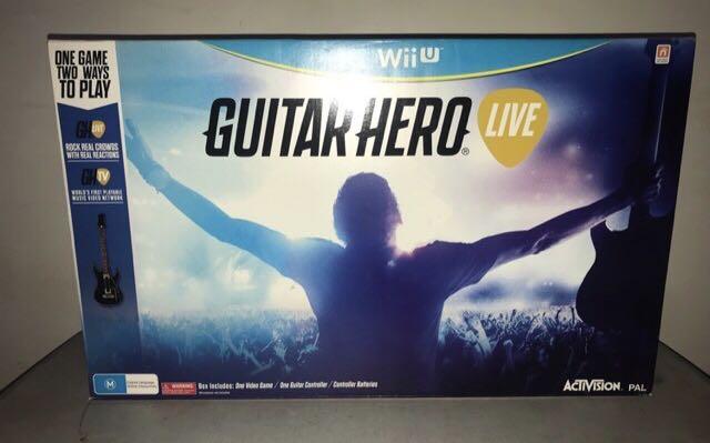 guitar hero wii eb games