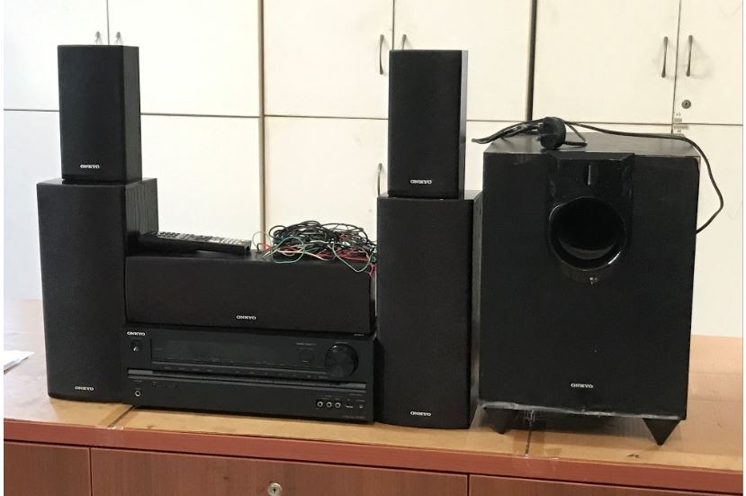 ONKYO 5.1 HOME THEATRE AV RECEIVER AMPLIFIER.MODEL HTR593, Audio