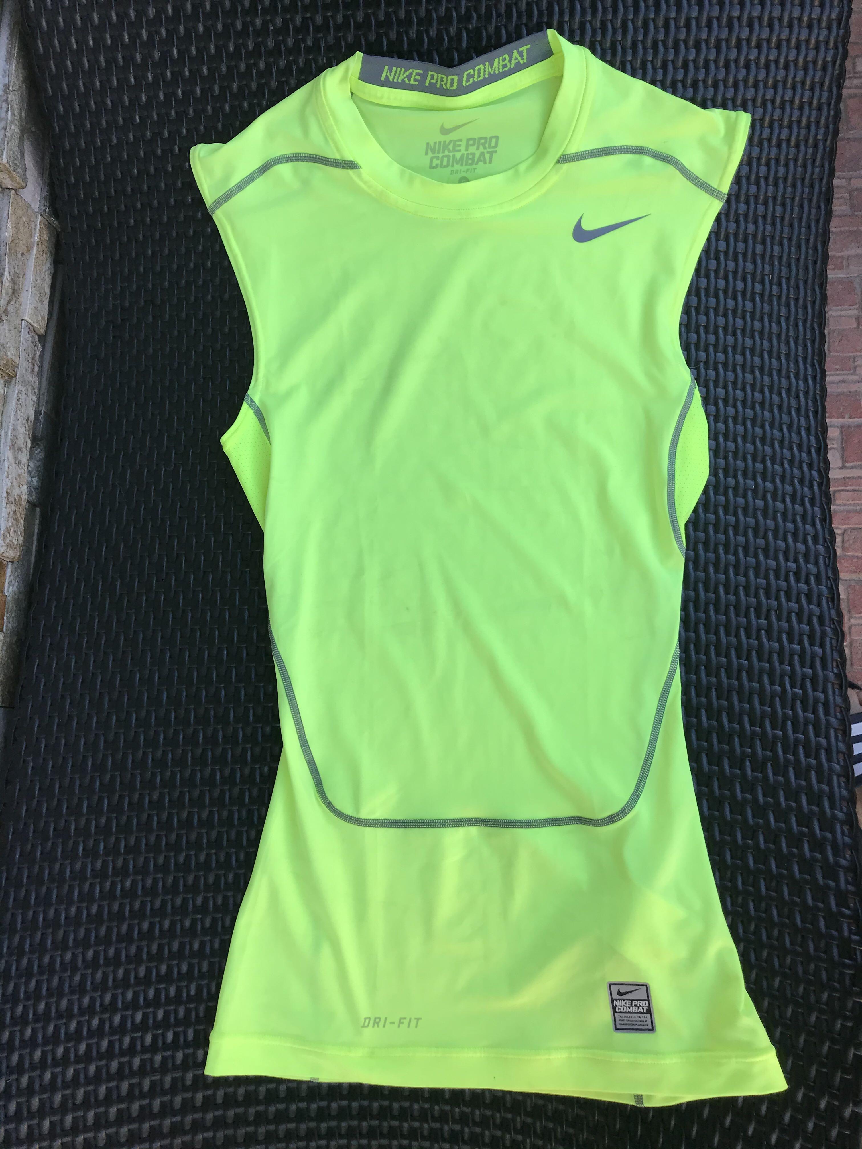 nike pro combat dri fit shirt sleeveless
