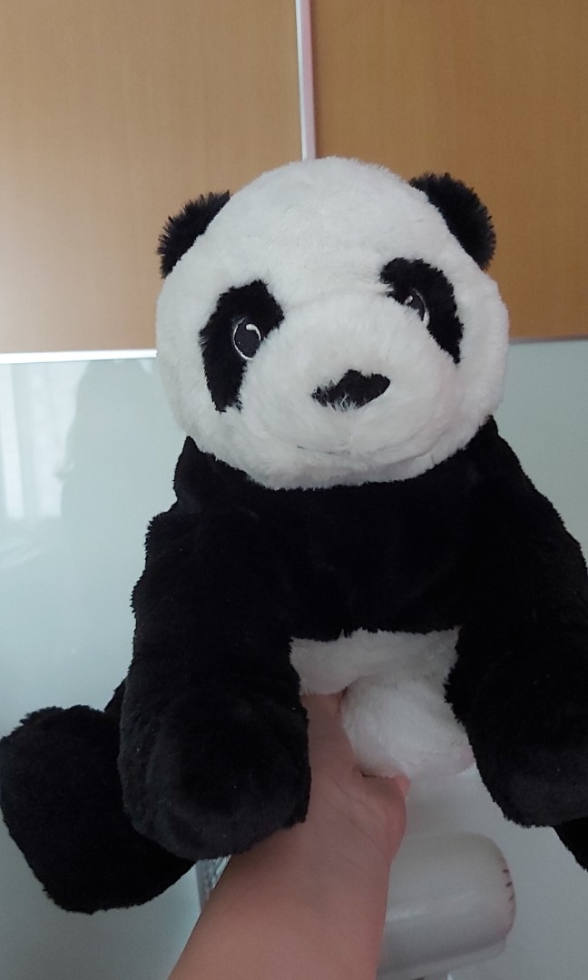 fluffy panda toy