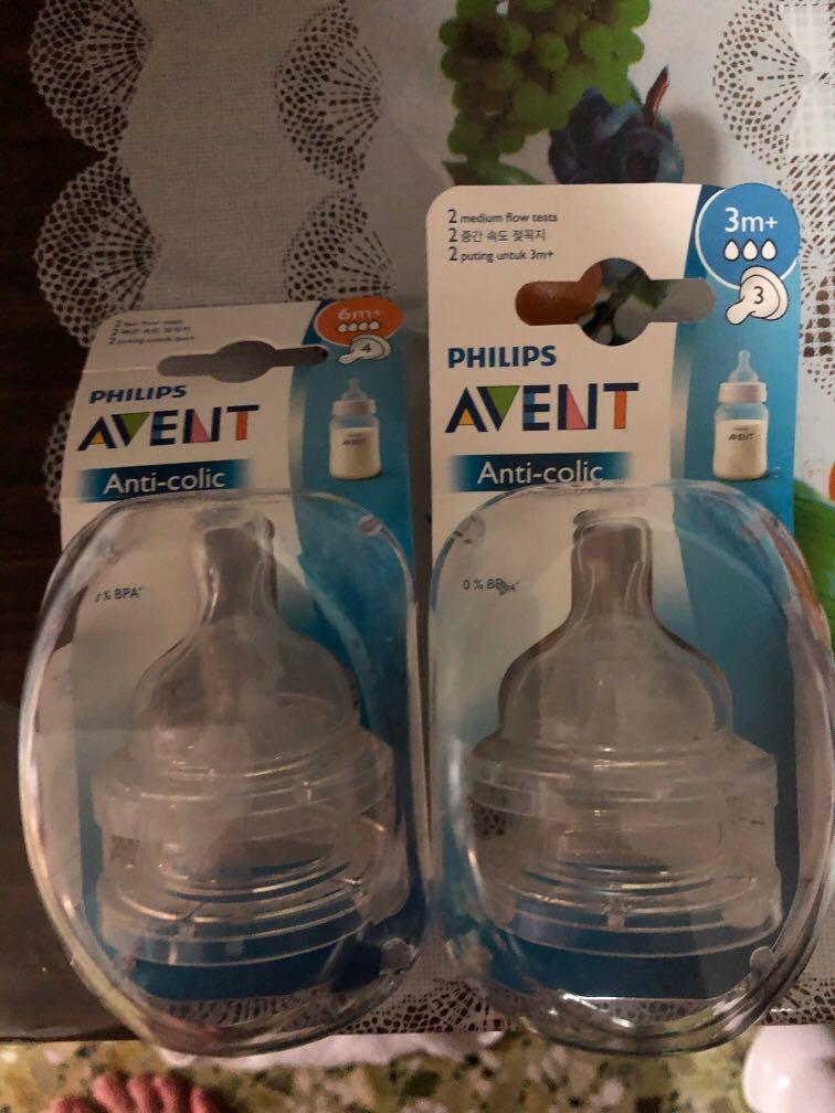 avent classic teats size 0