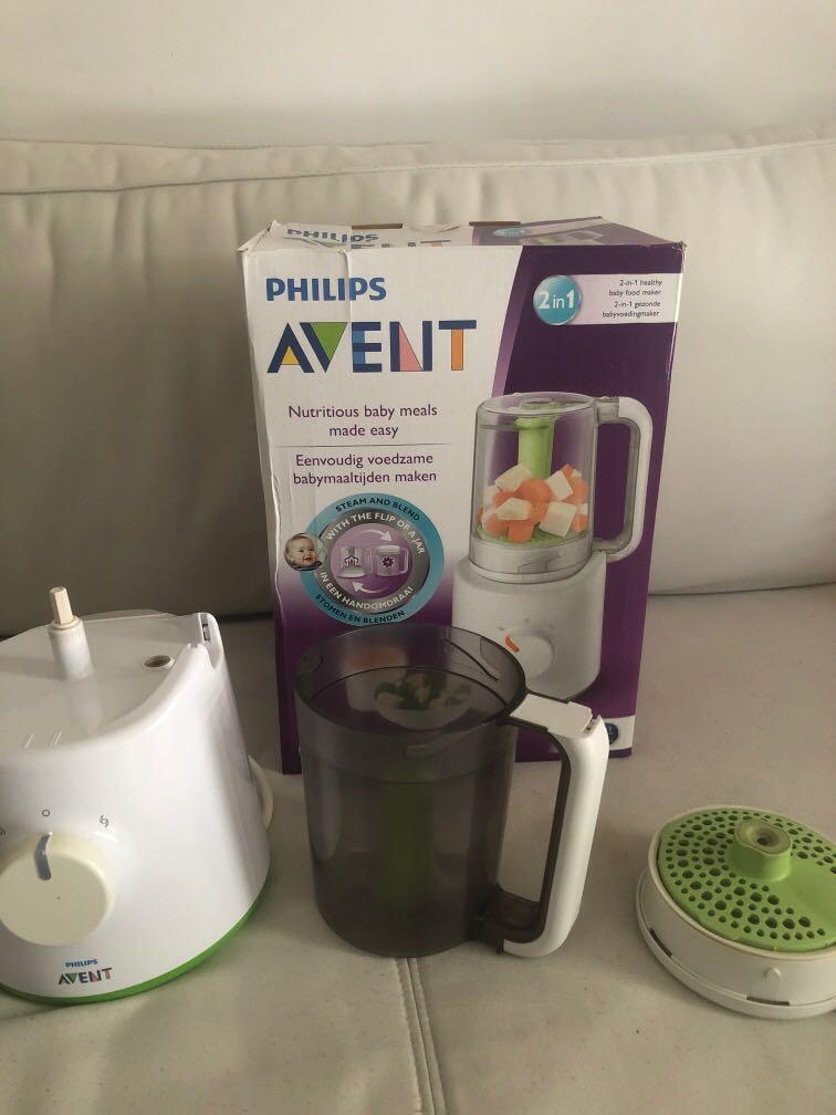 philips avent 2 in 1 food processor