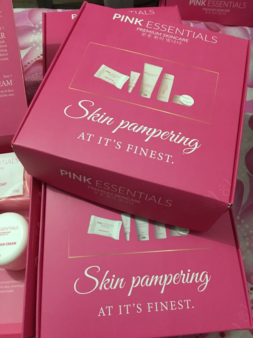pink essentials premium skincare