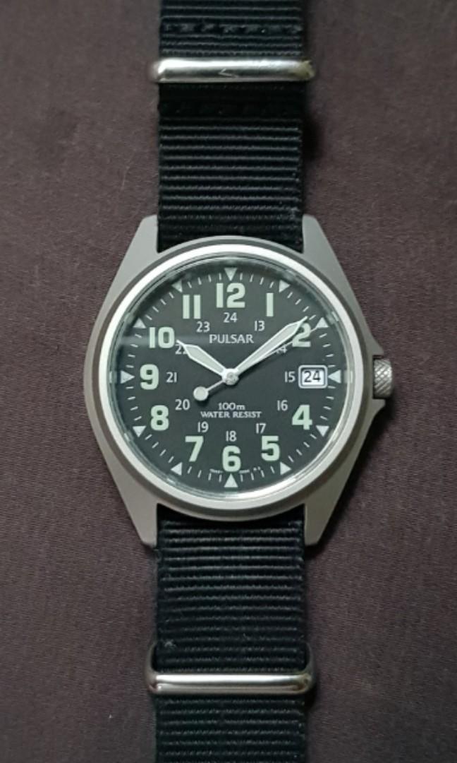 Pulsar waterproof hot sale watches