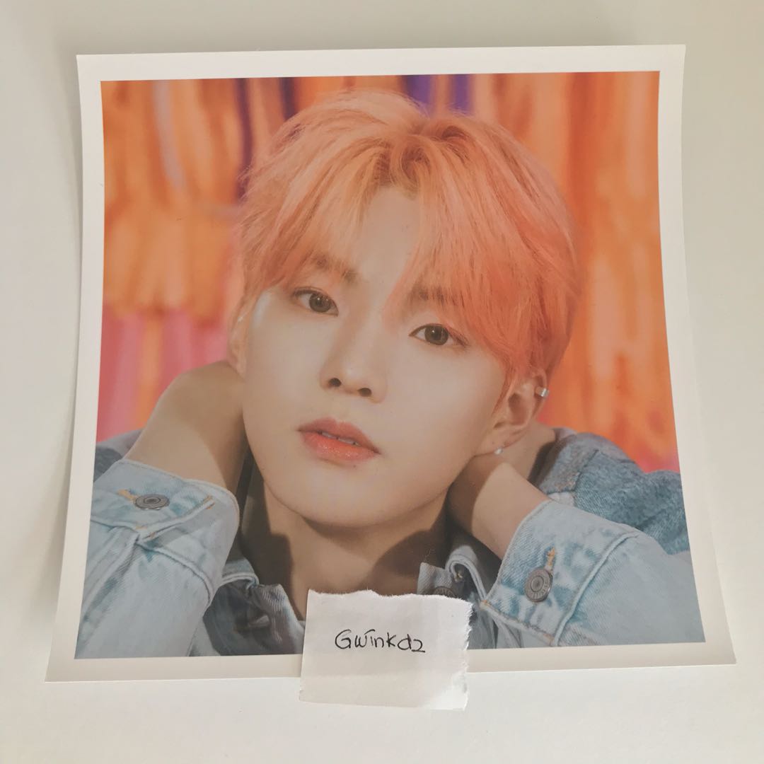 Readystock The Boyz Changmin Q Postcard 2nd Single Album Bloom Bloom Bloom Ver K Wave On Carousell