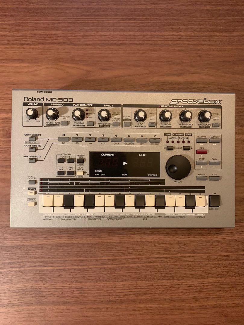 roland groove boxes on Roland Mc 303 Groovebox Music Media Music Instruments On Carousell