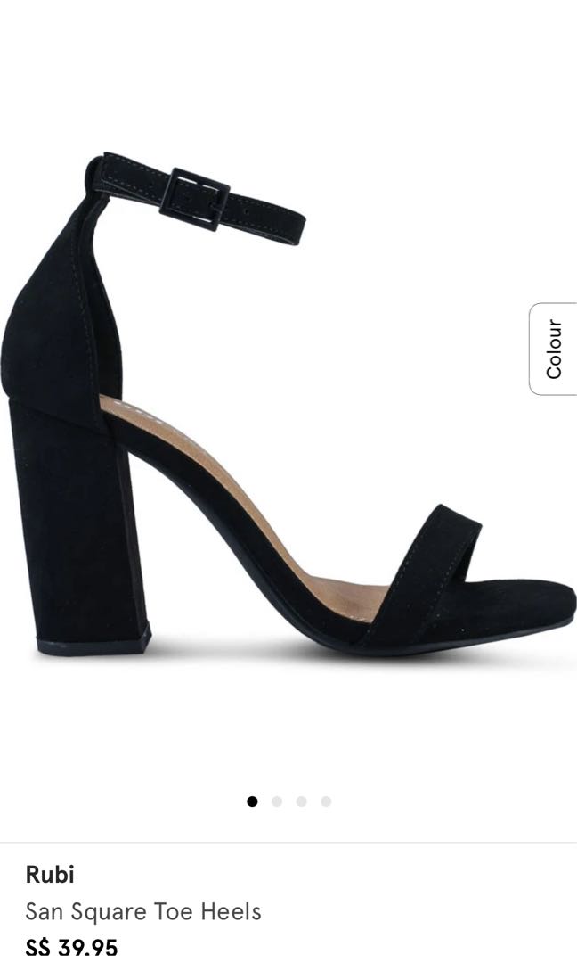 rubi black heels