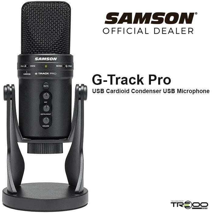 Samson G Track Pro Usb Cardioid Condenser Usb Microphone Electronics Audio On Carousell