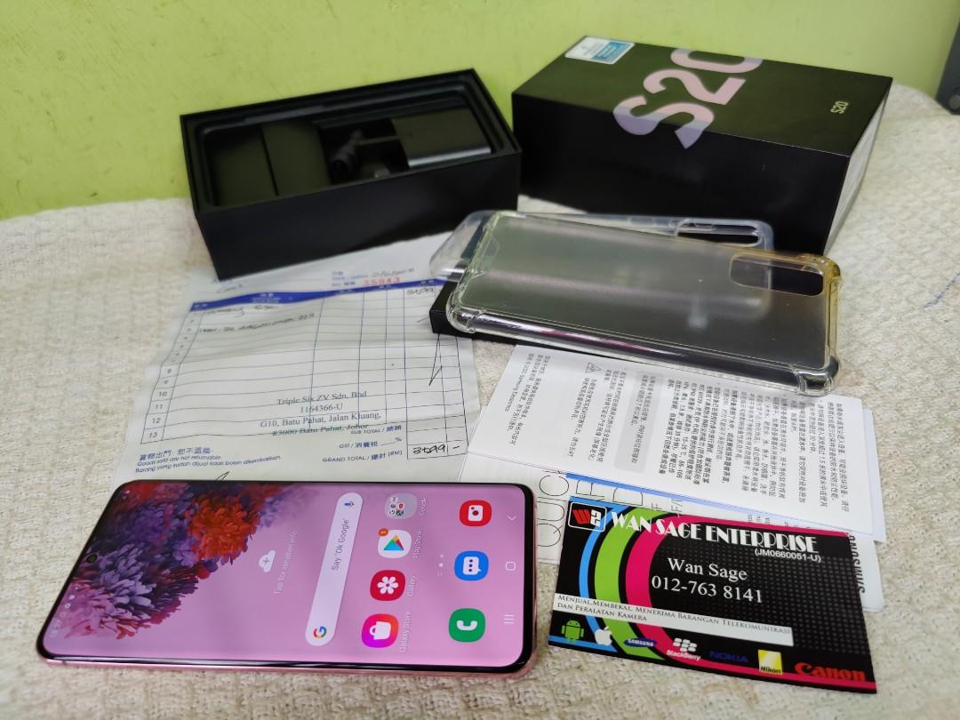 Samsung Galaxy S20 8GB+128GB SM-G980F/DS Cloud Pink, Mobile Phones 