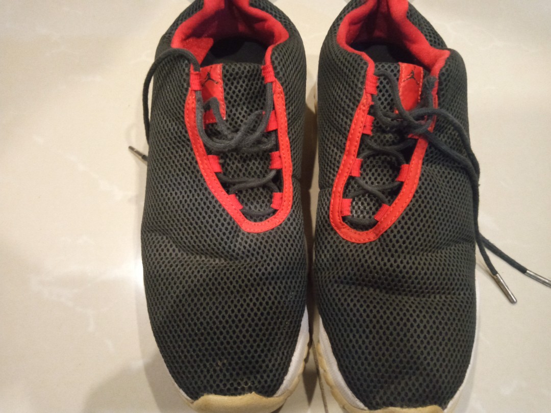 jordan future red black