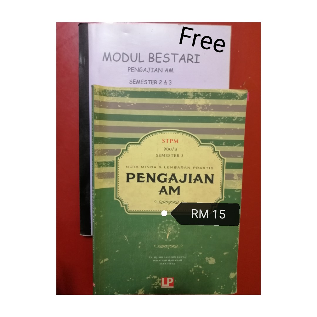 Set Stpm Pengajian Am Sem 3 Textbooks On Carousell