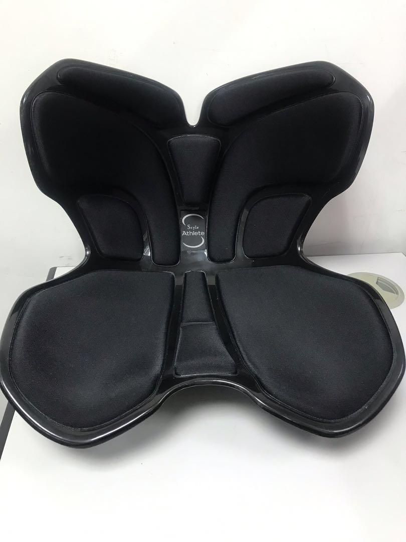 Style athlete 軀幹定位調整椅BS-AT2006F-N (實心黑）, 健康及營養食用品, 牙套，支撐器和保護器- Carousell