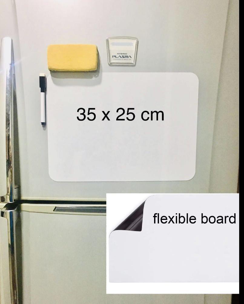 Fridge whiteboard for metal fridge, TV & Home