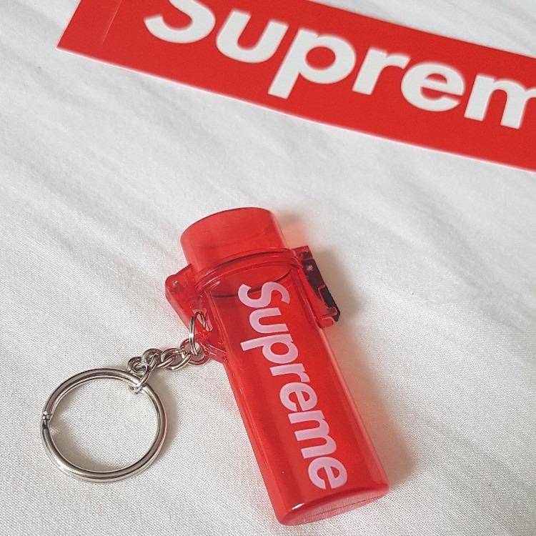 supreme lighter case keychain