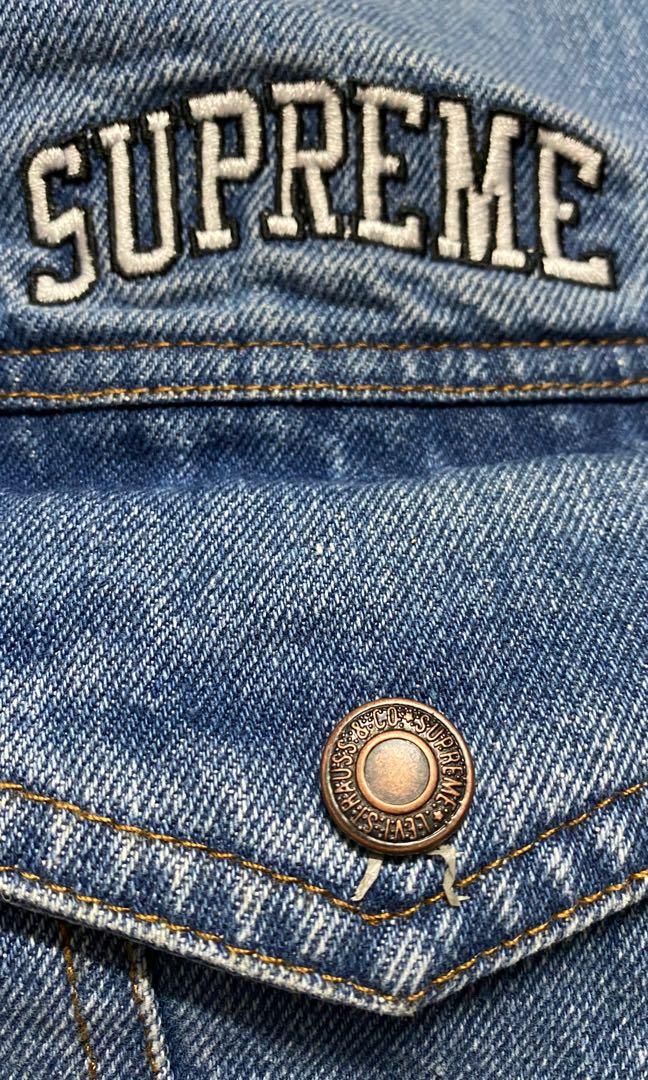 Supreme x Levis Quilted Reversible Trucker Jacket HK AAA Men s