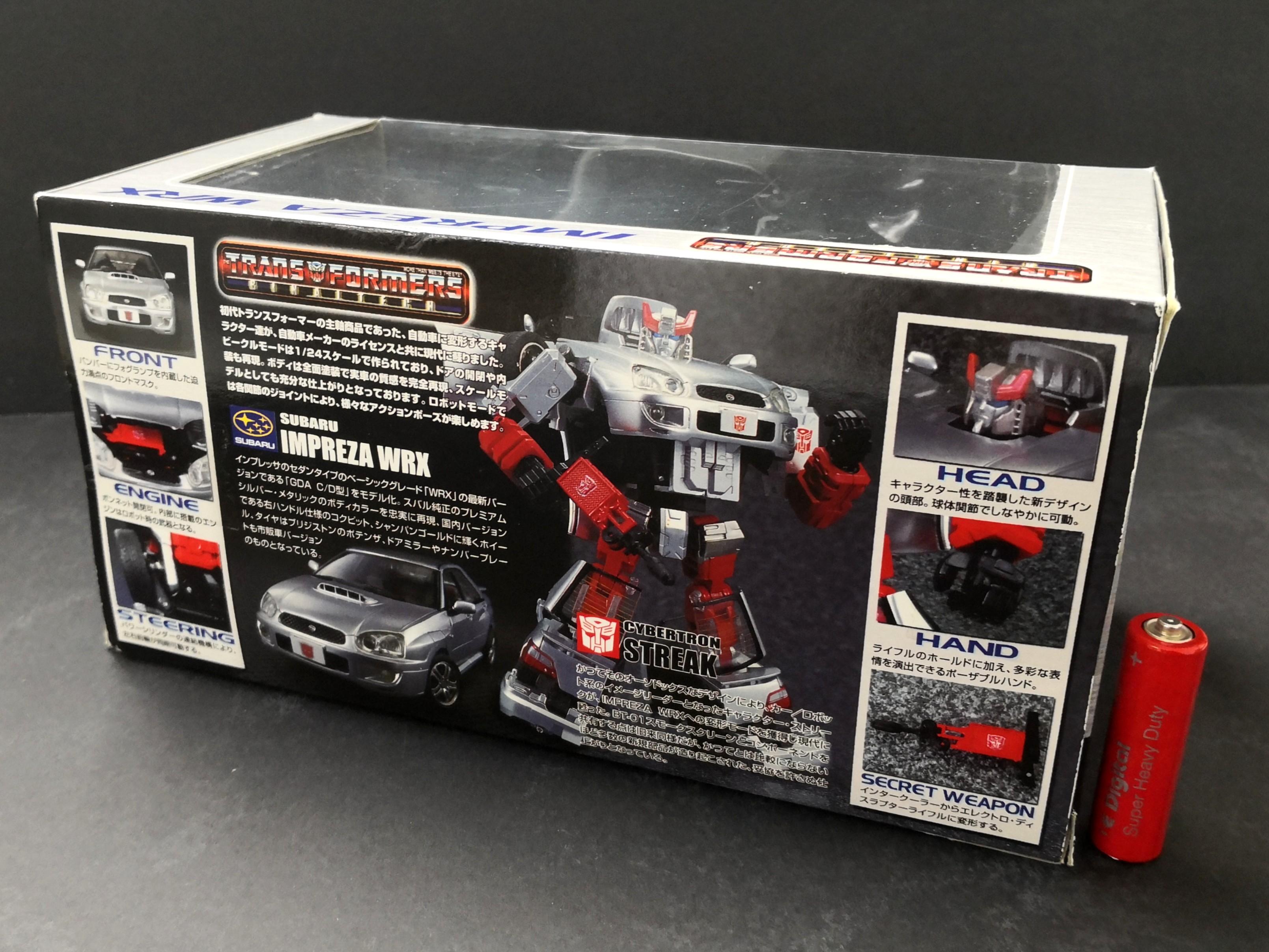 TAKARA 變形金剛BT-03 STREAK 20周年紀念TRANSFORMER 全新, 興趣