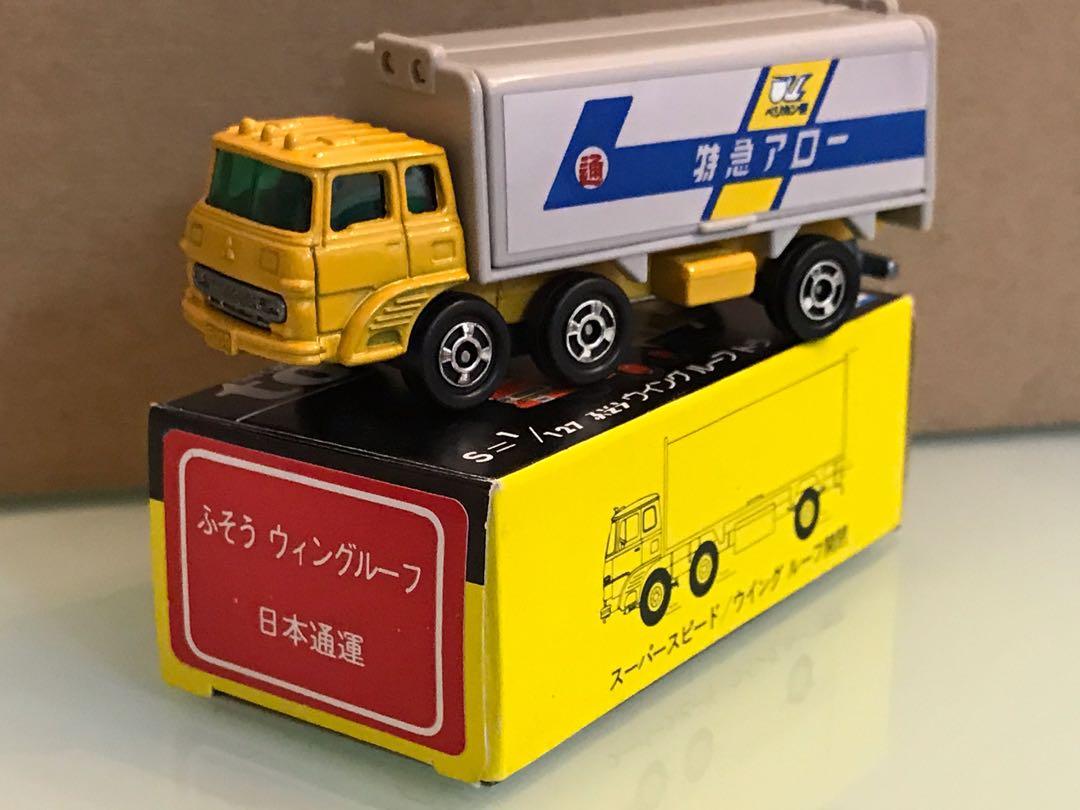Tomica 76 Mitsubishi Fuso wing roof truck 日本製日本通運, 興趣及