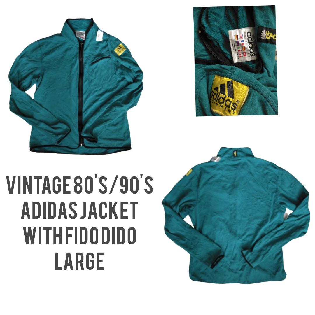 vintage adidas jacket 80s